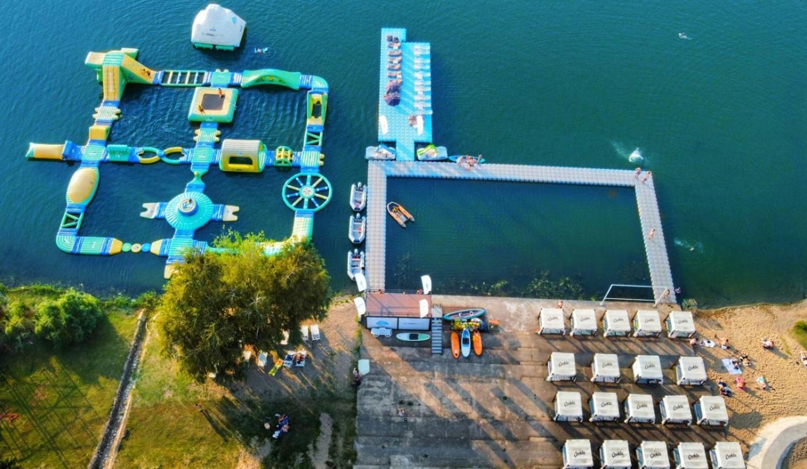 Prenociste Srebrno Jezero Otel Veliko Gradište Dış mekan fotoğraf